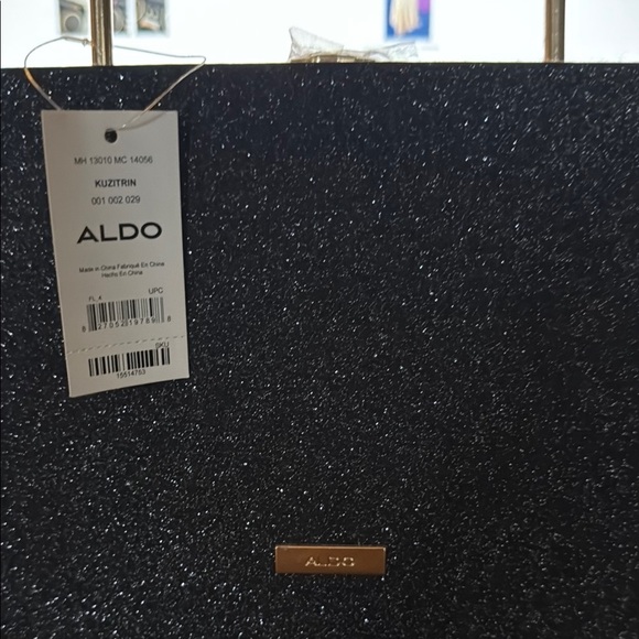 ALDO KUZITRIN Retro Black Portable Boombox Speaker purse NWT - Picture 5 of 5